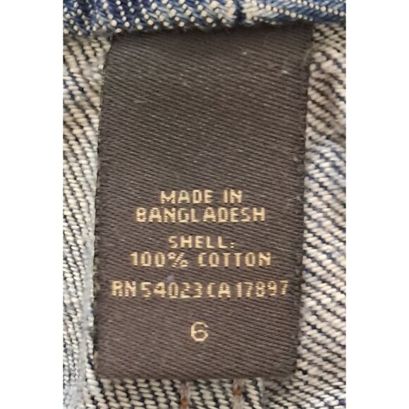 Banana Republic Jeans Womens Size 6 Blue Denim Boot Cut - Picture 9 of 10